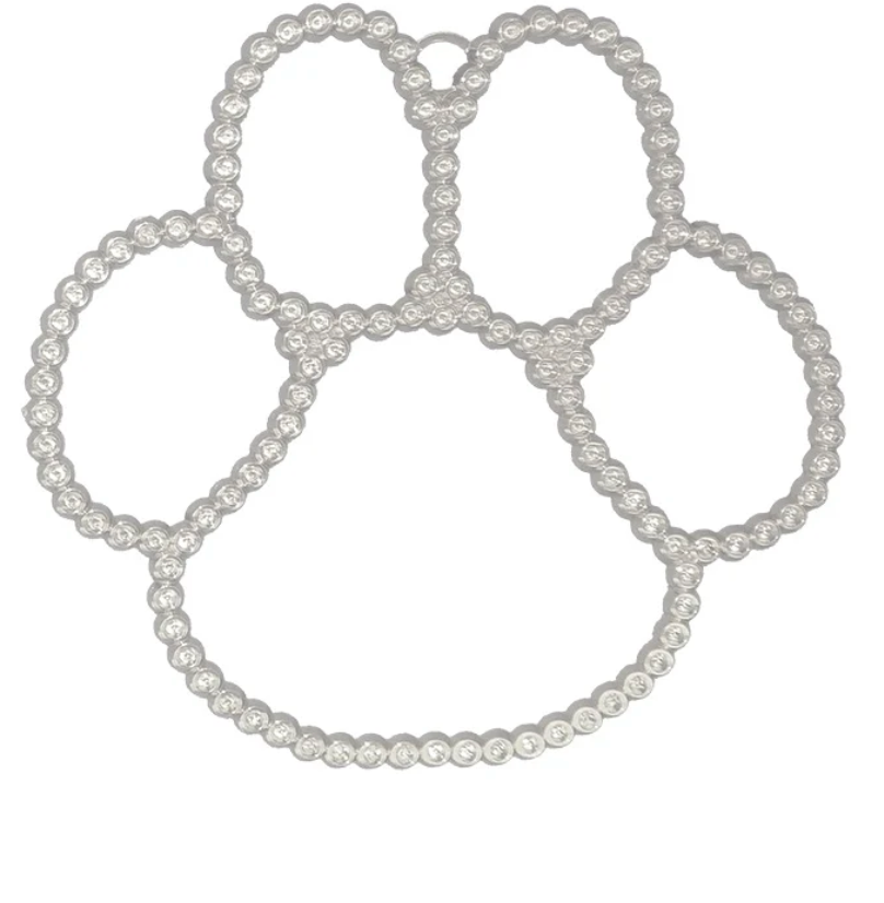 Bling - Rhinestone Look Paw Print