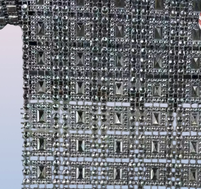 Bling - Silver Rectangle BTY