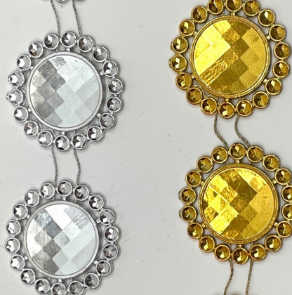 Bling - 1” Large Coin Trimming 10yds