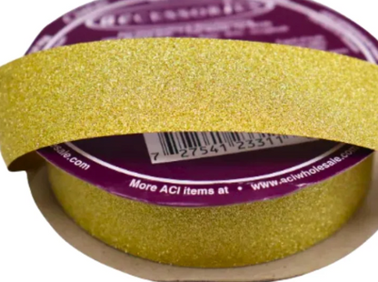 Ribbon - ACI Diamond Dust - #5 x25yds Click HERE to see all colors