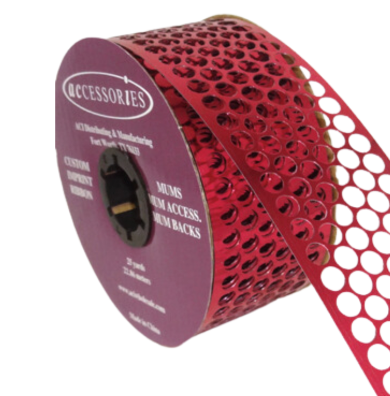Ribbon - Honeycomb Punchinello  #9 x 25yd Click HERE to see all colors