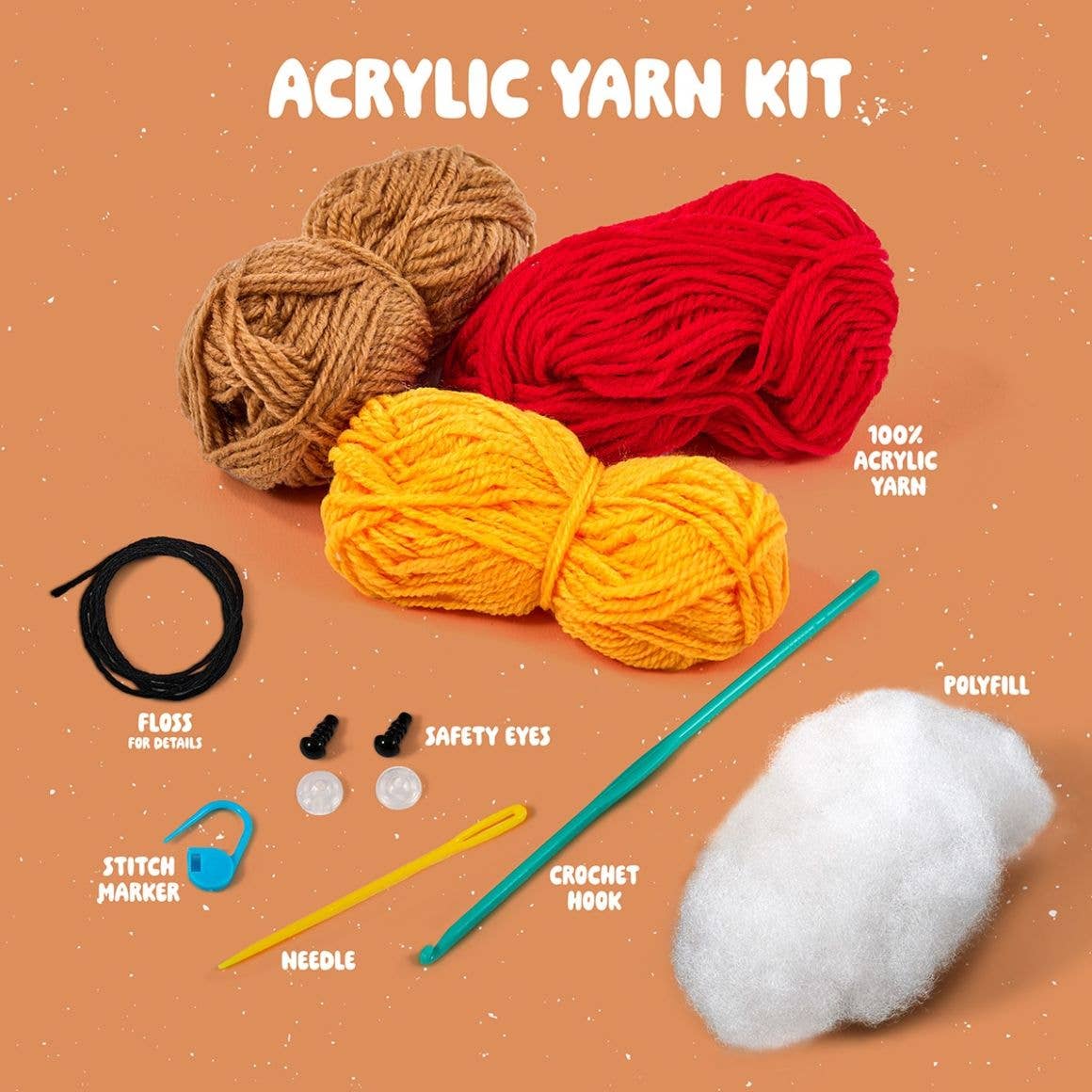 Holiday - Bucilla Amigurumi Crochet Kit - Pete the Pizza