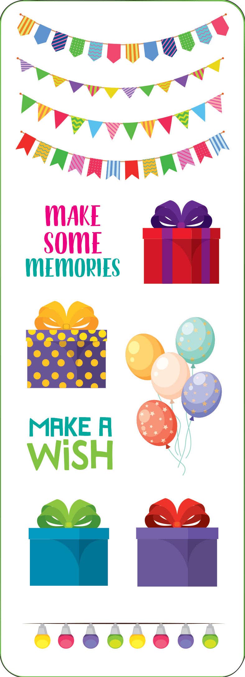 Stickers - Birthday Sticker Set