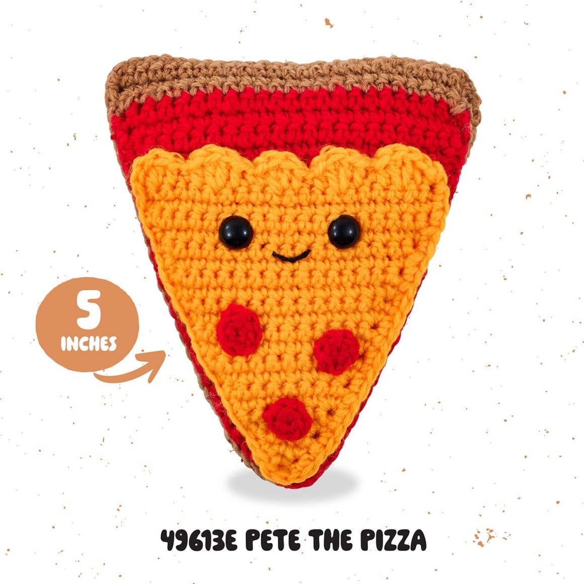 Holiday - Bucilla Amigurumi Crochet Kit - Pete the Pizza
