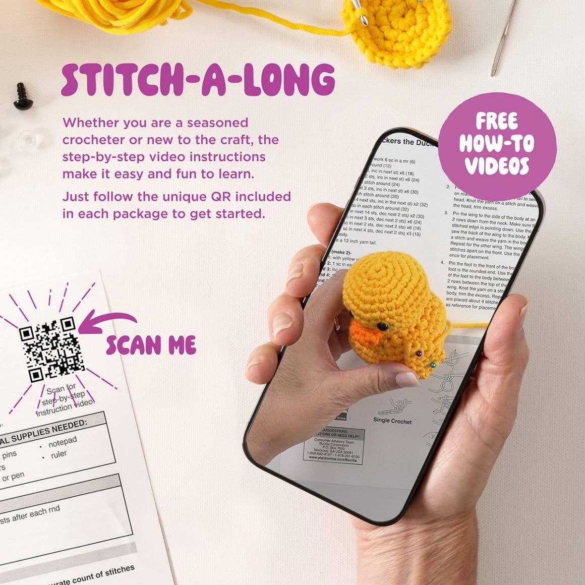 Holiday - Bucilla Amigurumi Crochet Kit - Pete the Pizza