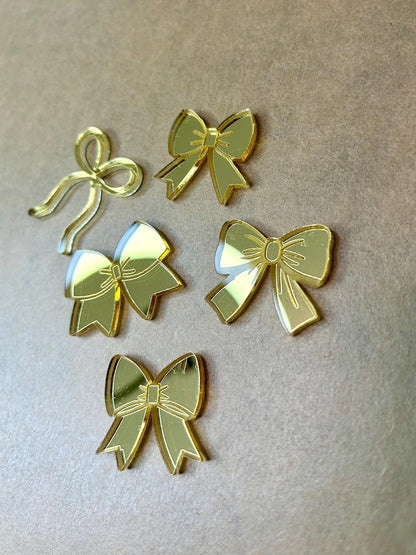 Acrylic - Bows 3pcs